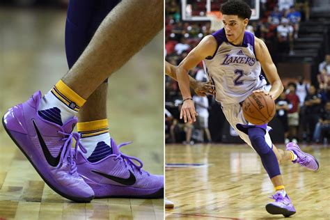 lonzo ball shoes faulty